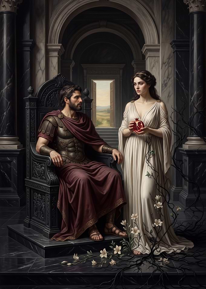 Hades and Persephone in the Underworld