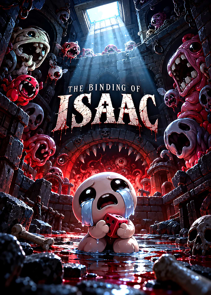 The Binding of Isaac Game Poster