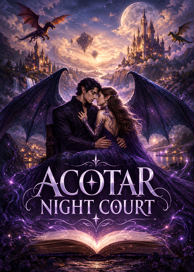 ACOTAR Night Court Fantasy Art