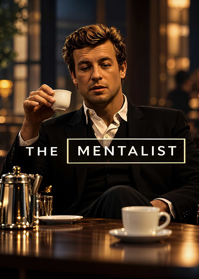 The Mentalist Patrick Jane Portrait