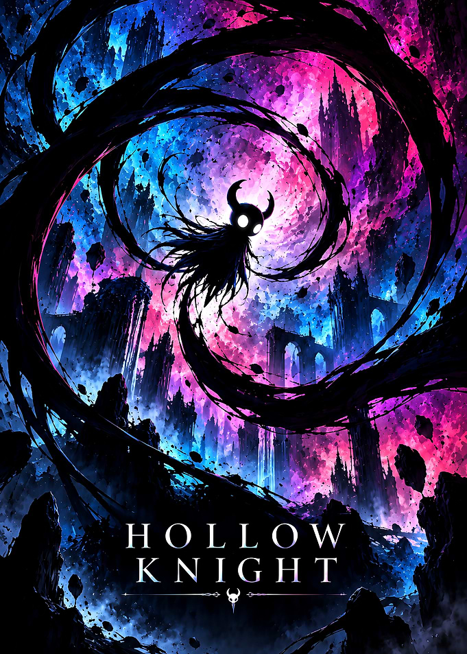 Hollow Knight Cosmic Void Poster