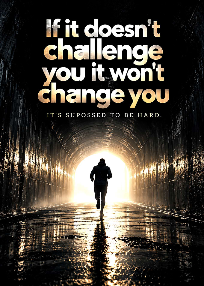 Inspirational Running Motivational Poster