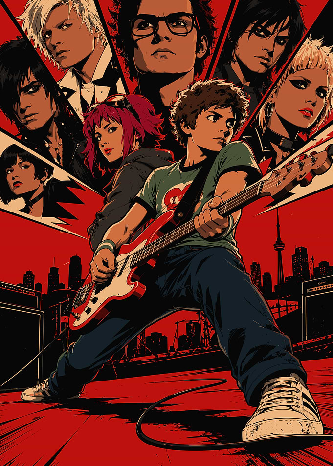 Scott Pilgrim vs. The World Poster