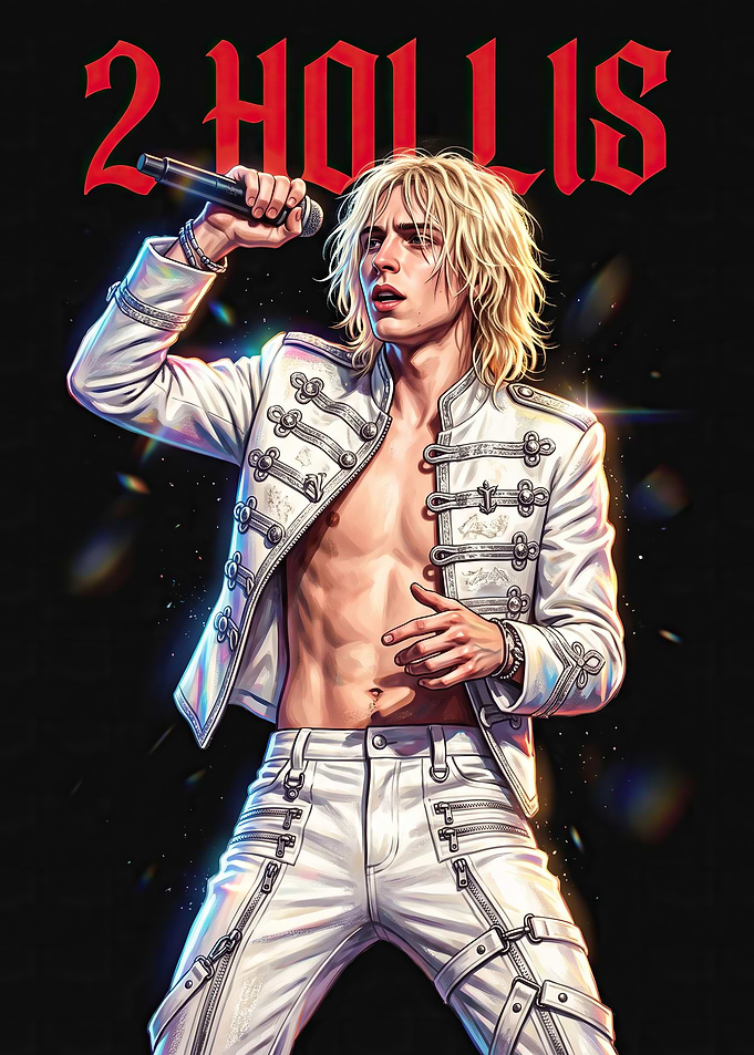 2Hollis Concert Performance Poster