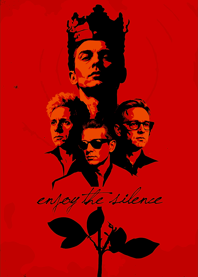 Depeche Mode Enjoy the Silence Poster