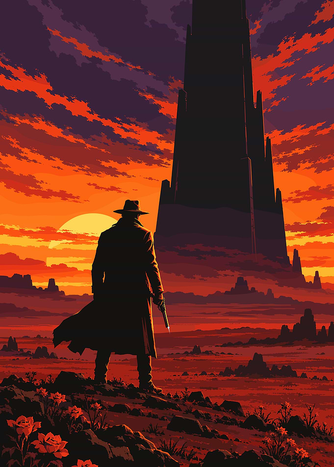 The Gunslinger and the Dark Tower