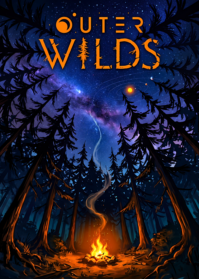Outer Wilds Campfire Poster