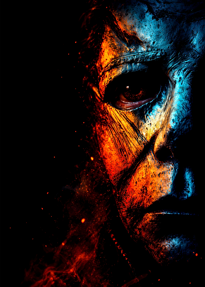 Michael Myers Halloween Mask Close-up