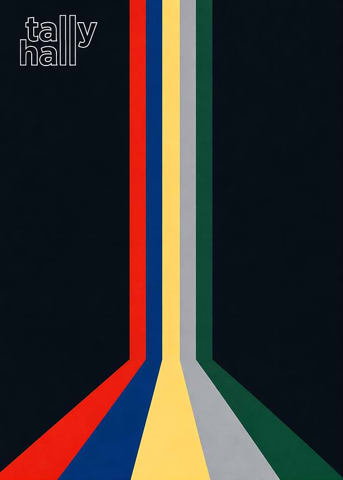 Tally Hall Minimalist Band Poster