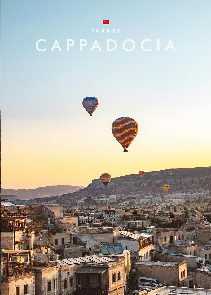 Cappadocia Hot Air Balloons at Sunrise