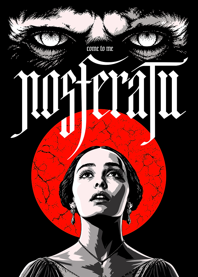 Nosferatu Horror Movie Poster Art