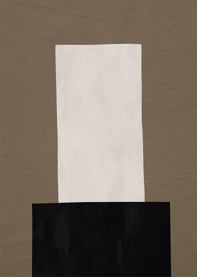 Minimalist Abstract Geometric Composition