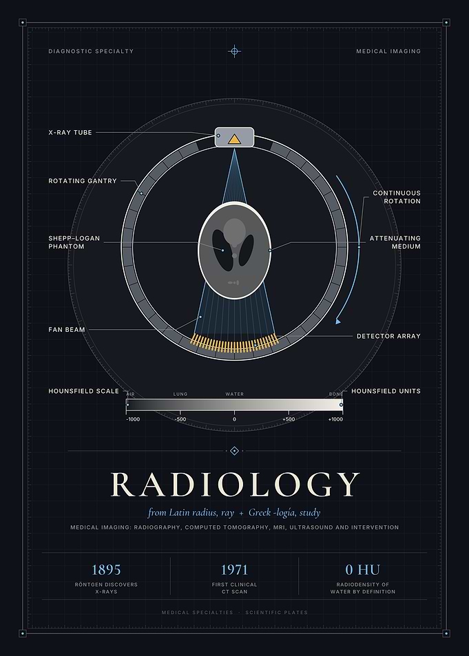 Radiology - CT Scanner Principle & Hounsfield Scale