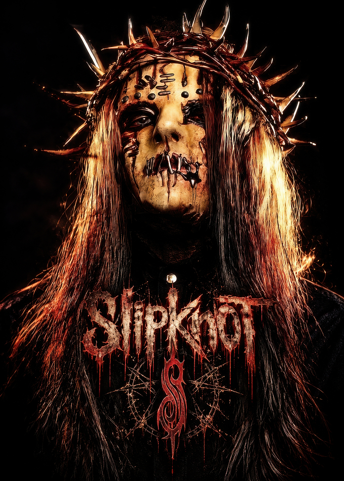 Slipknot Joey Jordison Mask Portrait