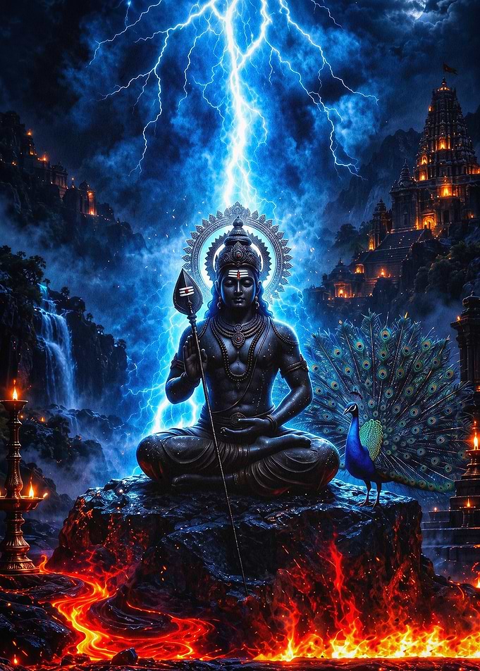 Shiva Storm Art