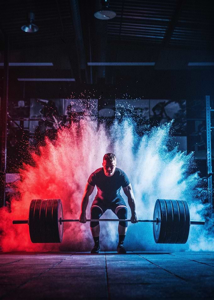 Gym Workout Weightlifting Poster
