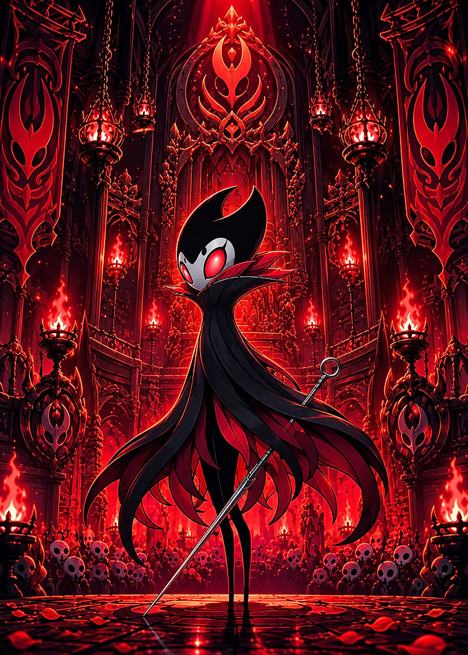 Grimm from Hollow Knight