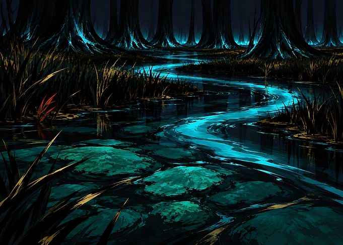 Bioluminescent Forest