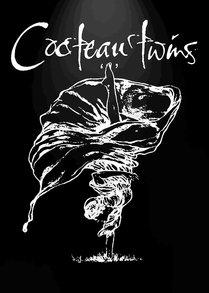 Cocteau Twins Minimalist Band Poster