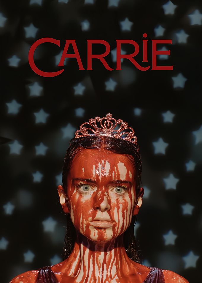 Carrie Prom Night Disaster Horror Series Poster