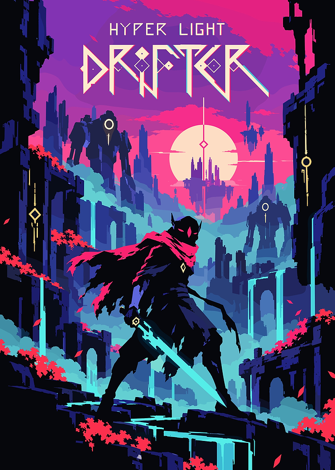 Hyper Light Drifter Game Poster