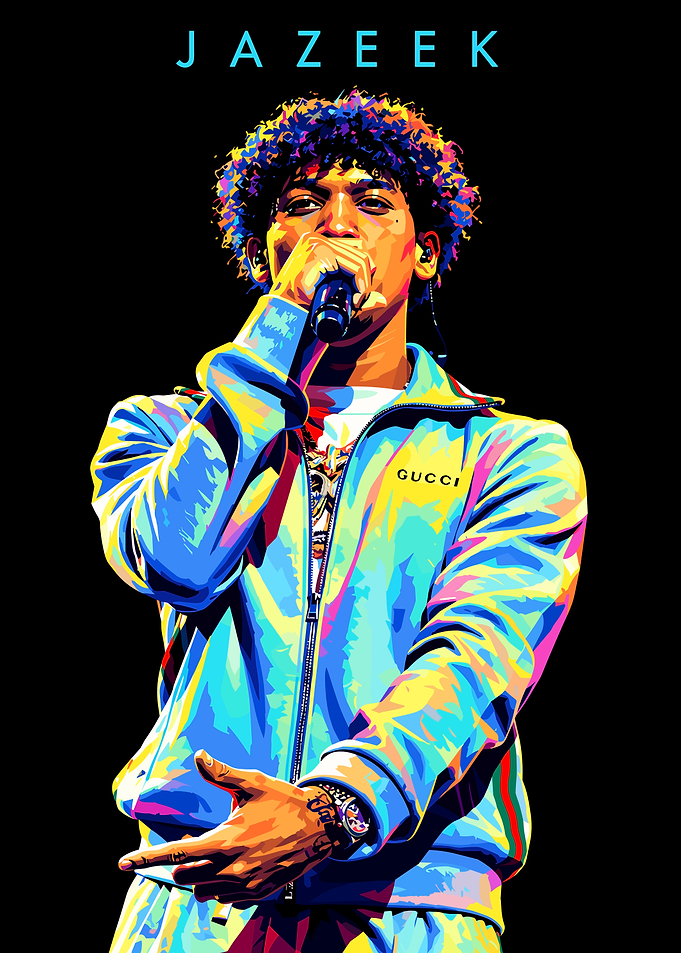 Jazeek Pop Art Portrait