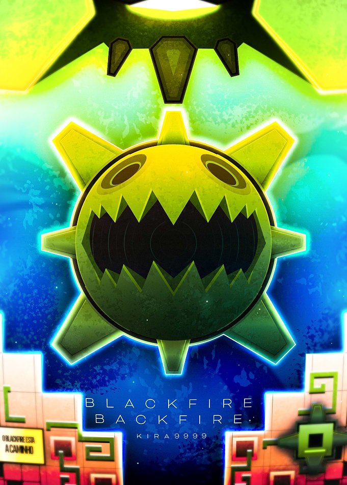 Blackfire Backfire by kira9999 Poster