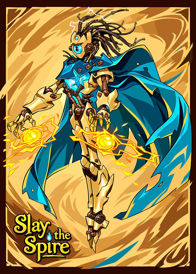 Slay the Spire Defect Character Art