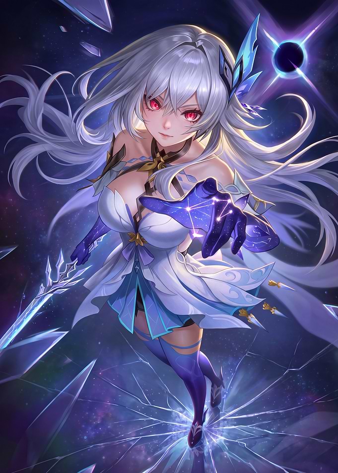Acheron Honkai Star Rail Fan Art