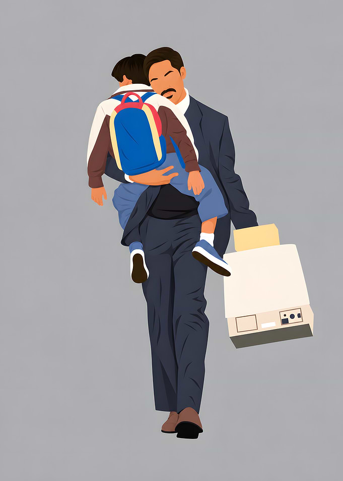 The Pursuit of Happyness Illustration