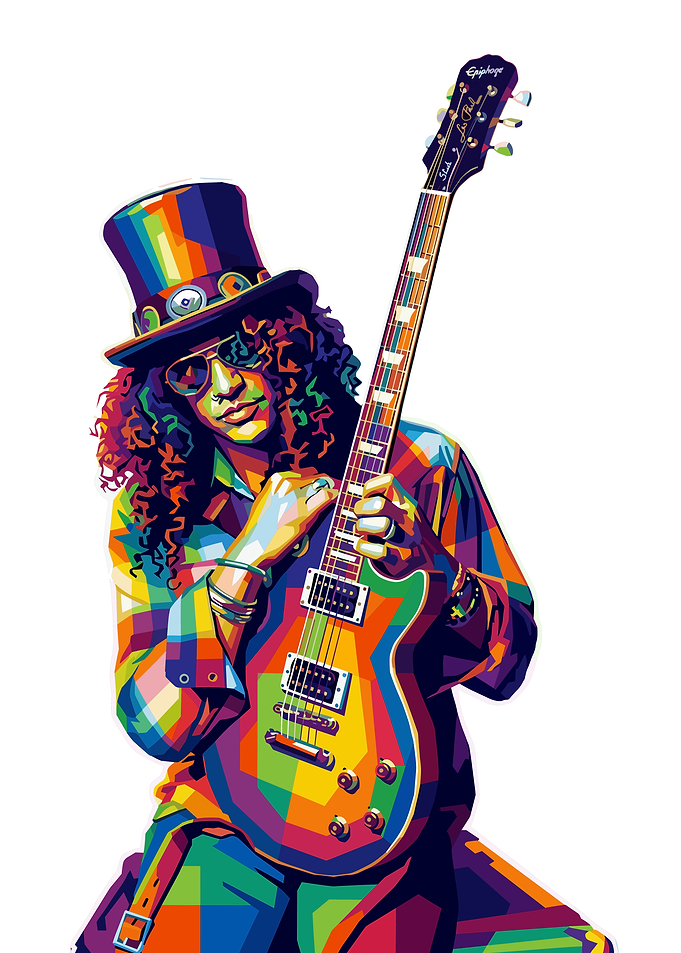Slash Pop Art Portrait