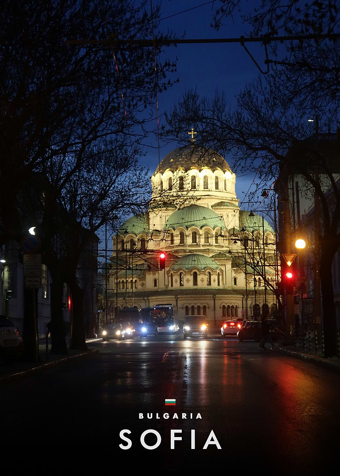 Alexander Nevsky Cathedral in Sofia Bulgaria
