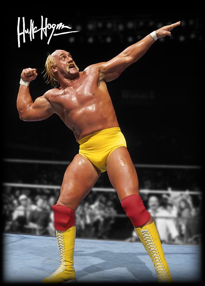Hulk Hogan's Iconic Triumph Pose