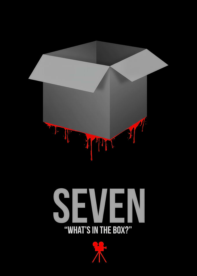 Seven Movie Minimalist Poster
