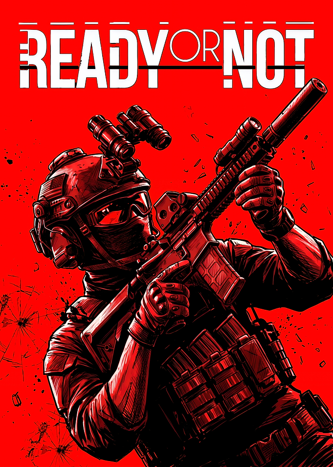 Ready or Not Tactical Soldier Poster