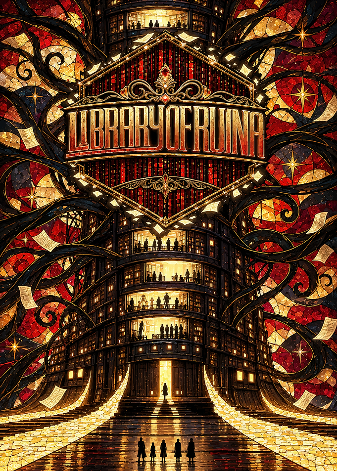 Library of Ruina Game Poster