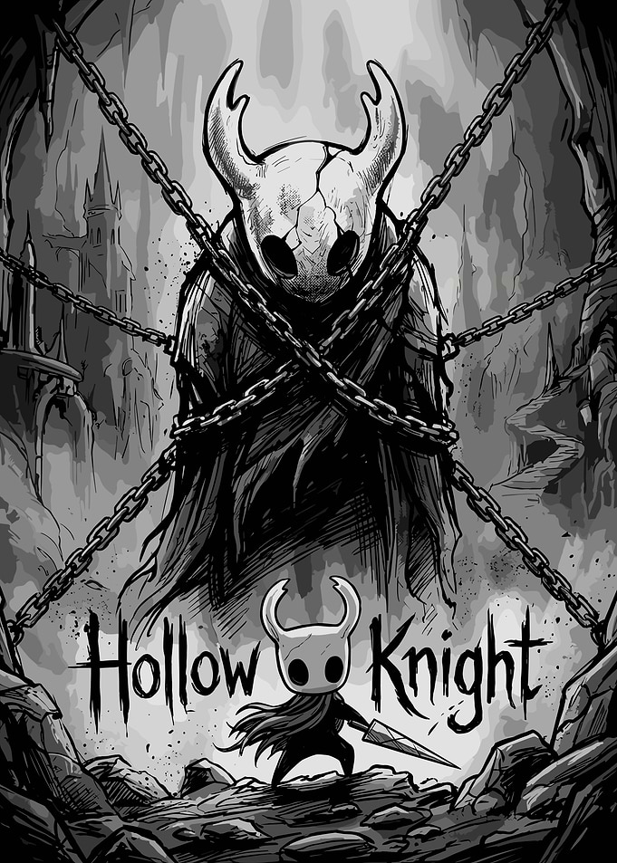 Hollow Knight Game Poster