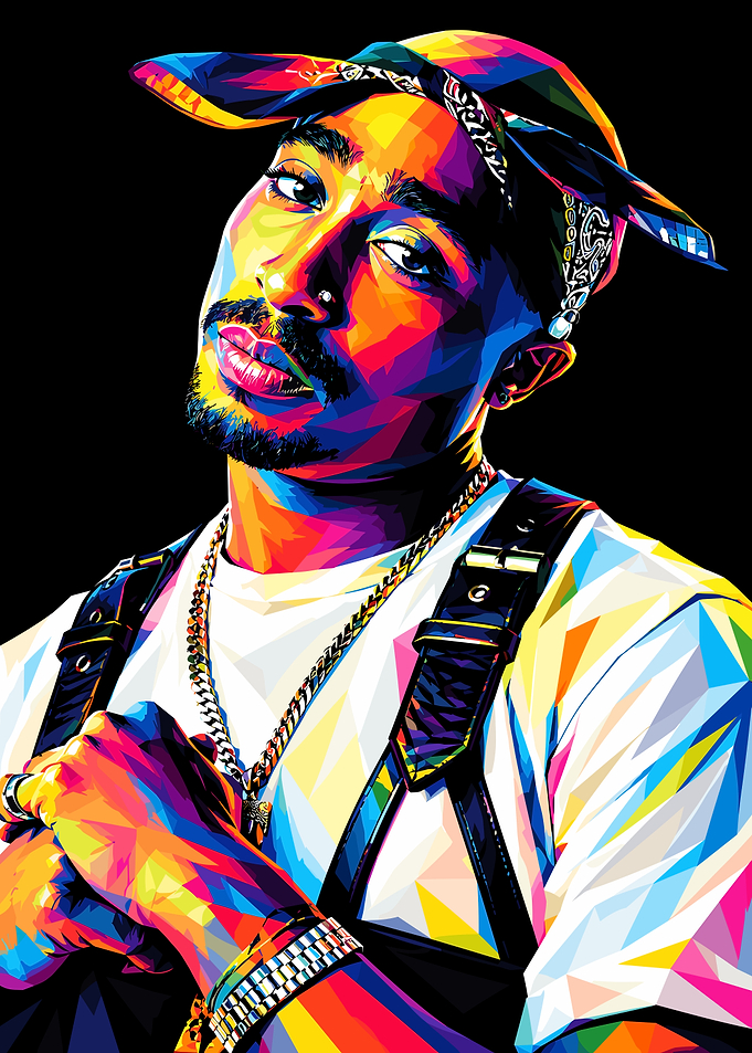 Tupac Shakur Portrait