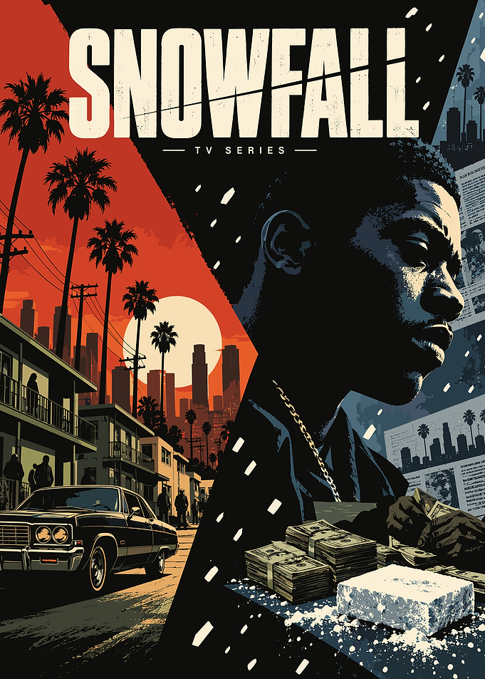 Snowfall TV Series Poster Art