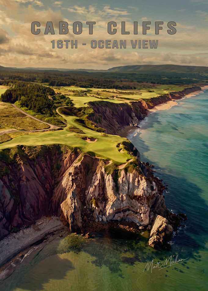 Cabot Cliffs 16th Hole Ocean View