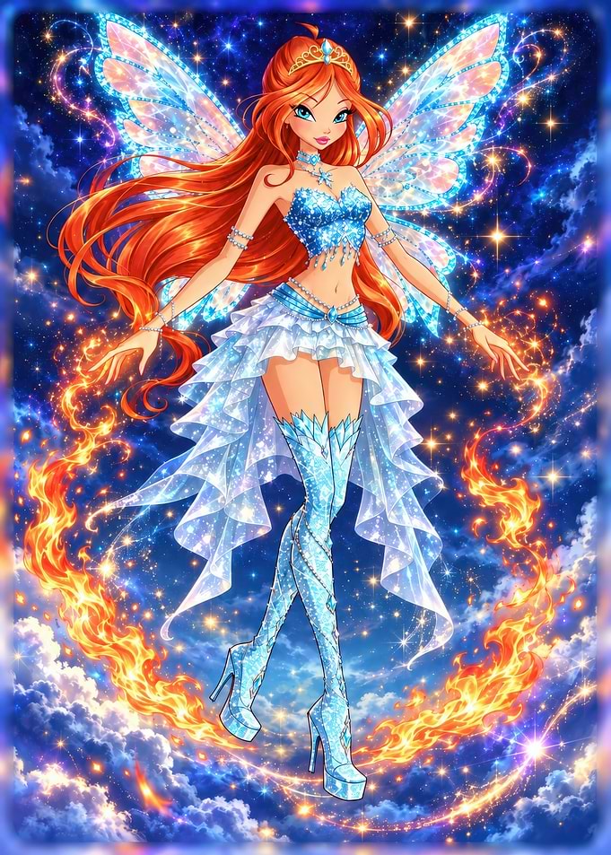 Bloom Winx Club Enchantix Transformation