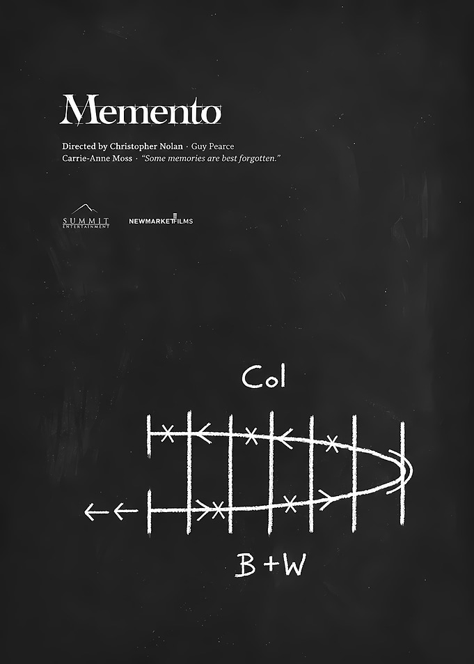 Memento Minimalist Movie Poster