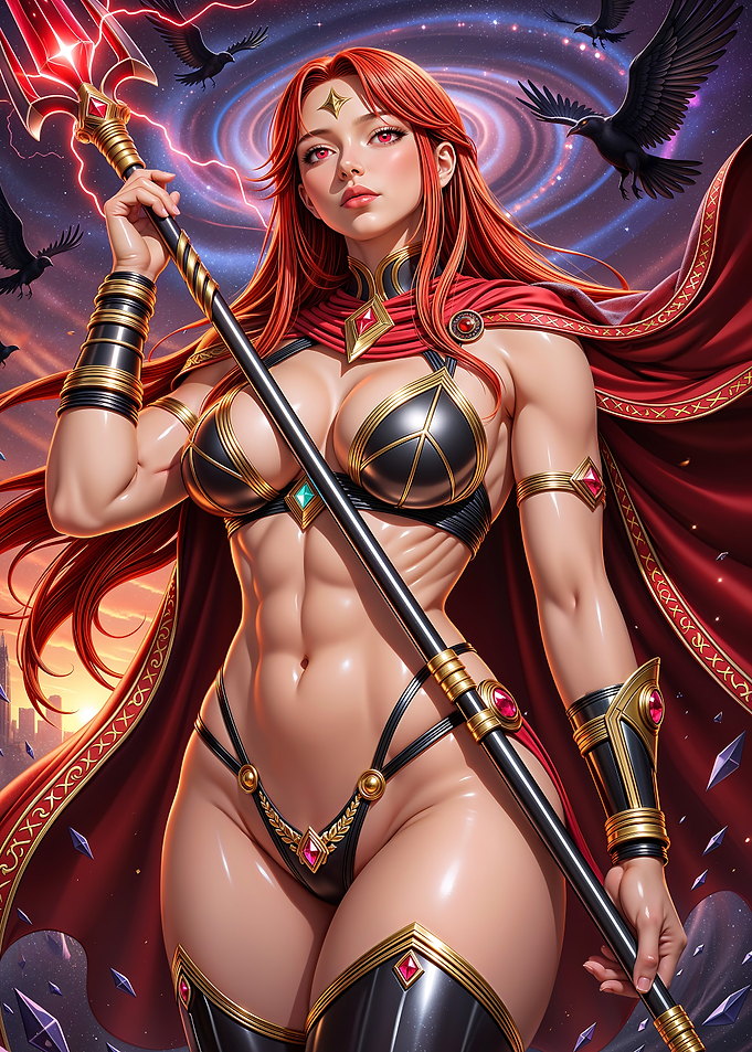 Celtic Goddess Macha the Phantom War Queen