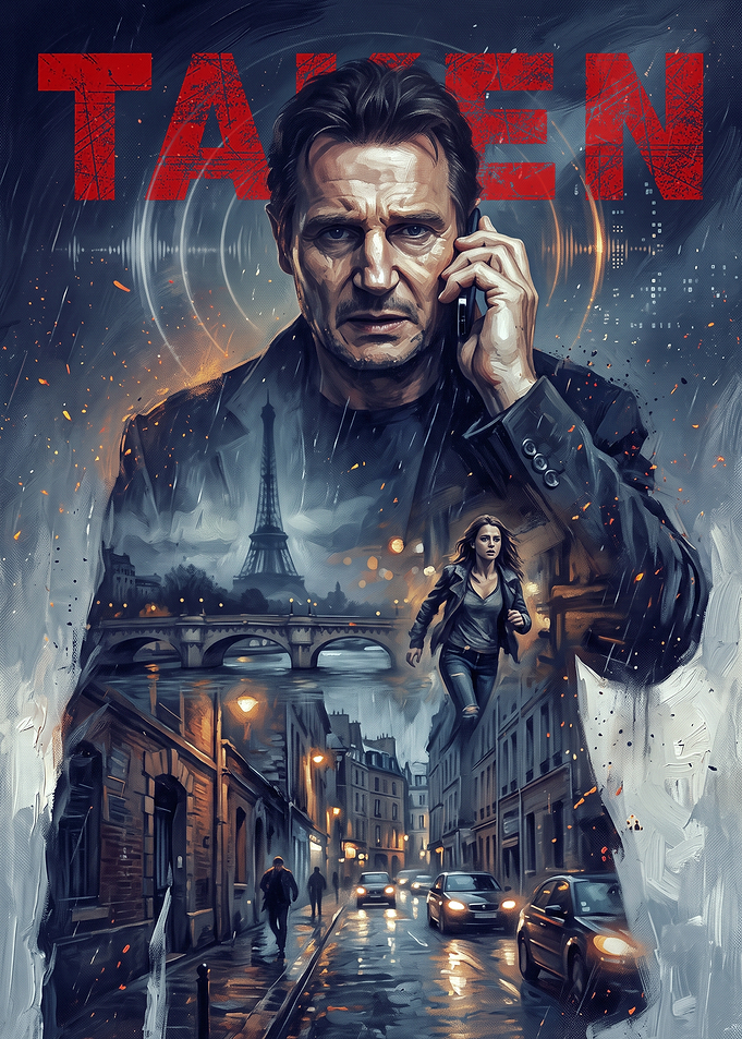 Taken Movie Poster Art