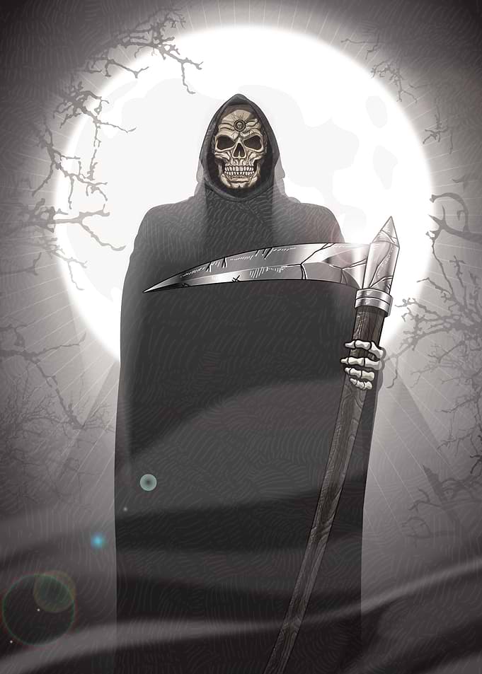 Grim Reaper with Scythe