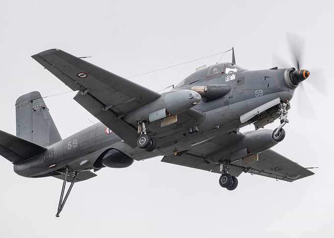 French Navy Breguet Alizé Aircraft