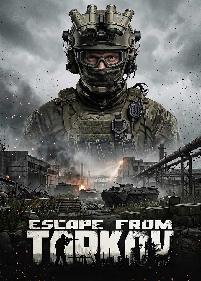 Escape From Tarkov Soldier Poster