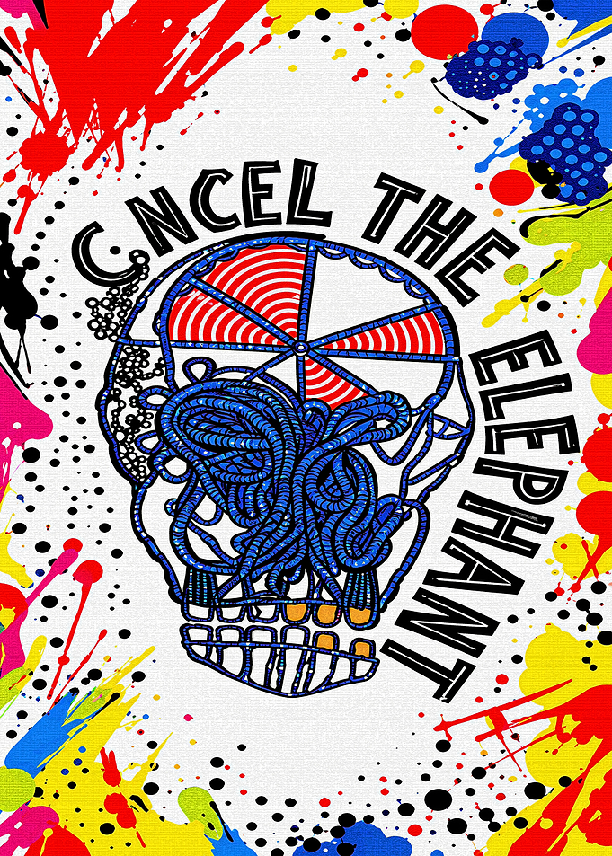 Cancel The Elephant Skull Art