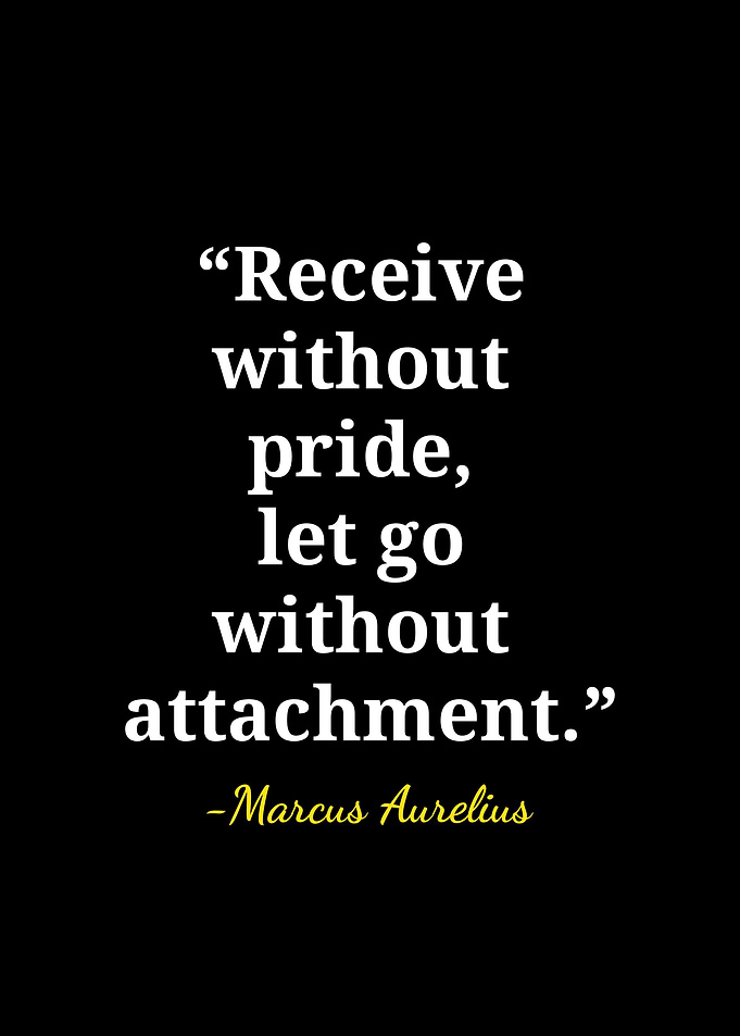 Marcus Aurelius Inspirational Quote Poster