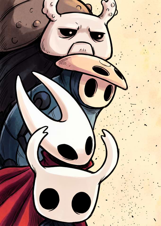 Hollow Knight Characters Stack